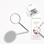 ⌀ 22 mm Miroir buccal, surface frontale