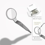 ⌀ 22 mm Miroir buccal, surface frontale
