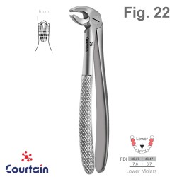 Extracting Forceps, English Pattern, Fig. 22
