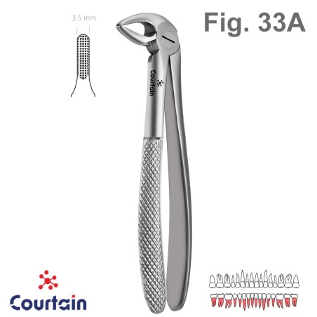 Extracting Forceps, English Pattern, Fig. 33A