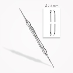 Curettes osseuses Lucas ⌀ 2,8 mm