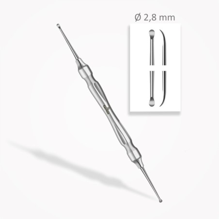 Curettes osseuses Lucas ⌀ 2,8 mm