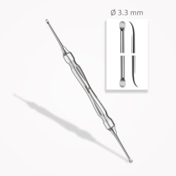 Curettes osseuses Lucas  ⌀ 3,3 mm