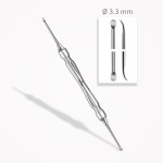Curettes osseuses Lucas  ⌀ 3,3 mm
