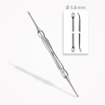 Curettes osseuses Lucas  ⌀ 3,8 mm
