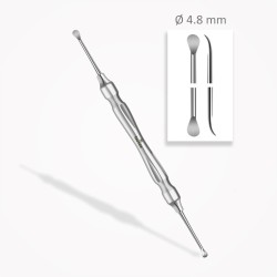 Curettes osseuses Lucas ⌀ 4,8 mm