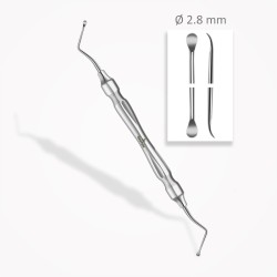 Curettes osseuses Lucas ⌀ 2,8 mm
