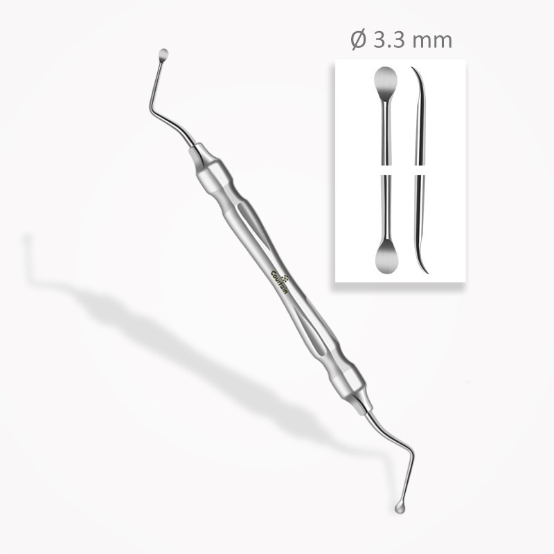 Curettes osseuses Lucas ⌀ 3,3 mm Curettes osseuses Lucas ⌀ 3,3 mm