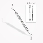 Curettes osseuses Lucas ⌀ 3,3 mm