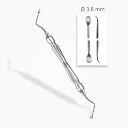 Curettes osseuses Lucas 
⌀ 3,8 mm