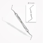 Curettes osseuses  HEMINGWAY 1  ⌀ 2 mm