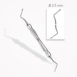 Curettes osseuses  HEMINGWAY 2 ⌀ 2,5 mm