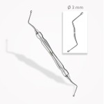Curettes osseuses  HEMINGWAY 3  ⌀ 3 mm