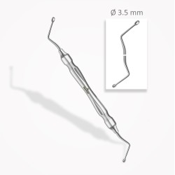 Curettes osseuses  HEMINGWAY 4  ⌀ 3,5 mm