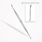 Curette osseuse  JANSEN  double extrémité ⌀ 3,5 mm / ⌀ 4,5 mm