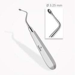 Curette osseuse  KERPEL 14,5 cm  ⌀ 3,25 mm