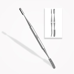 Râpe osseuse  n°2 Miller-Colburn dentelure droite
