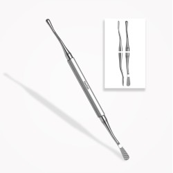 Râpe osseuse  n°1 Miller-Colburn dentelure croisée