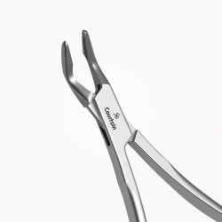 Pince  rongeur os  coudée 150 mm