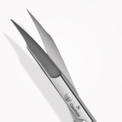 Ciseaux Gingivaux GOLDMANN-FOX Courbés, Tranchants-Tranchants 13 cm
