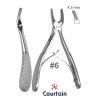 Pediatric Baby Extraction Forceps Double Spring upper cuspids No 6