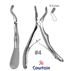 Pediatric Baby Extraction Forceps Double Spring Upper Molars No 4