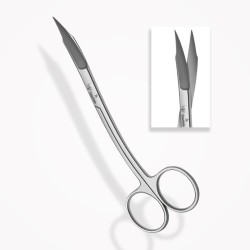 Ciseaux Gingivaux GOLDMANN-FOX 13 cm (130 mm), Forme S