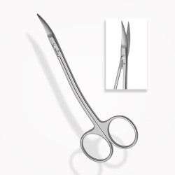Ciseaux Gingivaux LA-GRANGE 11,5 cm, Tranchants-Tranchants, Forme S