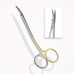 Ciseaux Gingivaux Super Cut LA-GRANGE 11,5 cm, Une Lame Dentelée, Tranchants-Tranchants, Forme S