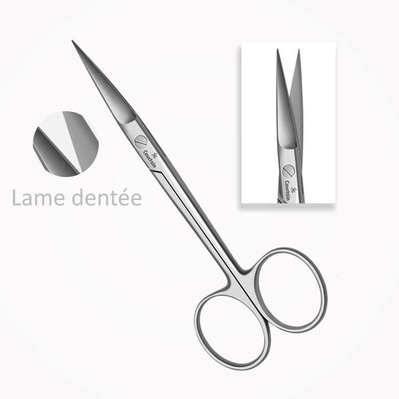 Ciseaux Iris Droits 11,5 cm