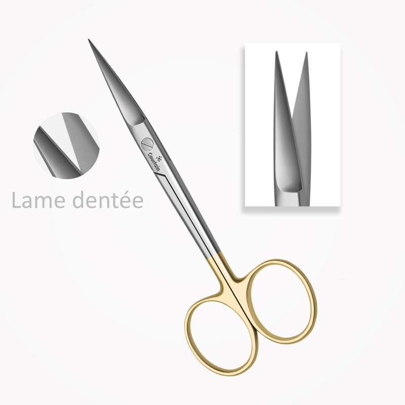 Ciseaux Iris Droits TC 11,5 cm