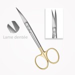 Ciseaux Iris Courbés TC 11,5 cm