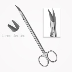 Ciseaux Kelly, Courbés, 16 cm