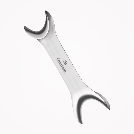 Ecarteurs de joue 4 cm × 17 cm × 3,5 cm Acier inoxydable